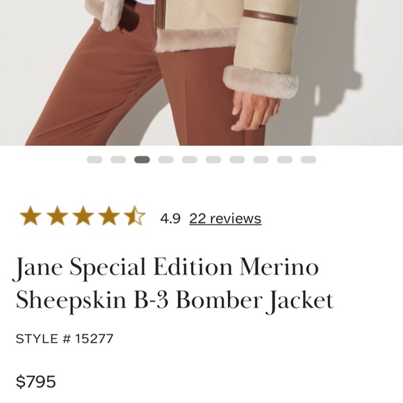 Stunning Overland Jane Bomber Jacket, New With Tags - Picture 3 of 3